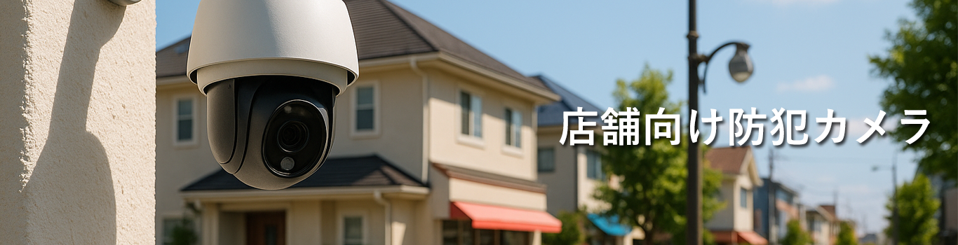 店舗向け防犯カメラ